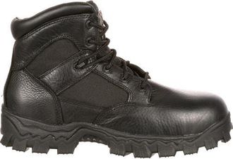 Rocky Waterproof Composite Toe Duty Boot in Black at Nordstrom, Size 10.5