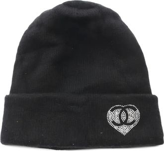 Chanel Berretto con logo 1986-1988 - Nero