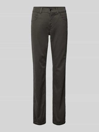 Angels Straight Fit Stoffhose mit Baumwoll-Anteil Modell DOLLY in Dunkelgrau, Gr&ouml;&szlig;e 36/30