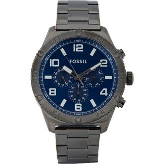 Fossil Brox Multifunction Bracelet Watch, 50mm in Gunmetal at Nordstrom Rack