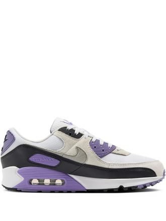 Nike Air Max 90 White/Dusty Amethyst/Photon Dust/Light Smoke Grey sneakers - Neutrals