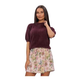 Ydence Ydence, Truien & Vesten, Dames, Paars, XL, Knitted Top Mary