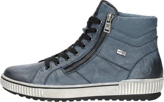 Remonte Veterschoenen Hoog - Dames - Sneakers - Blauw - 42 EU - Schoenen