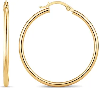 Devata Classic Hoop Earrings in 14K Gold, 30mm in Yellow Gold at Nordstrom