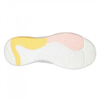 Skechers D&acute;Lux fitness- en hardloopschoenen voor dames (Natuurlijk)