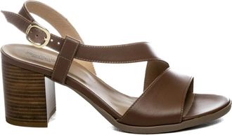 Nero Giardini Schoenen, Dames, Bruin, 37 EU, Leer, Armenia High Heel Sandaal