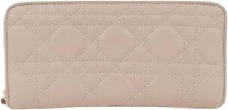 Dior Pre-owned Wallets, female, Pink, Size: ONE SIZE Pre-owned Vintage Leather Wallet