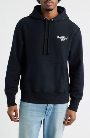 Service Works Trademark Hoodie in Black at Nordstrom, Size Xx-Large