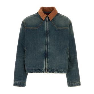 Balenciaga Workwear Jacket - Heren - Jassen - Blauw - Maat: M Katoen