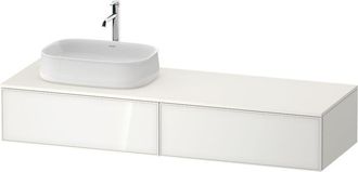 Duravit Zencha Mueble Bajo Lavabo, 1600x550mm, 2 Extra&iacute;bles, 1 - Duravit