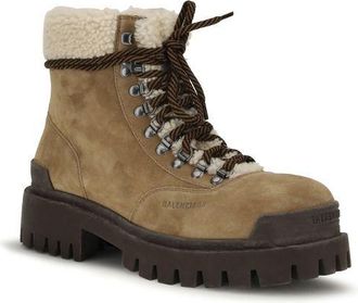 Balenciaga Combat Strike Boot - Beige