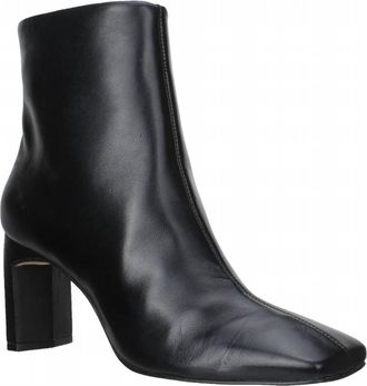 Carrano Womens Abigail Leather Dress Boots In Black