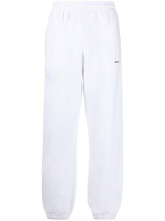 Off-white Gestreepte trainingsbroek - Wit