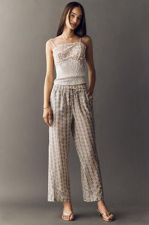 Scotch & Soda Gia Cotton Printed Pants
