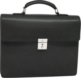 Louis Vuitton Tweedehands leren Louis Vuitton tassen - Dames - Vintage Handtas - Zwart - ONE Size - Leer - Vintage