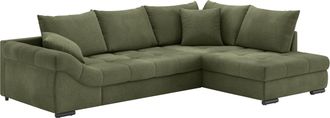 Mr. Couch Ecksofa »Allegro DuraFlex, L-Form« Hochschläfer-Bettauszug, Kaltschaumpolsterung, bis 140 kg belastbar