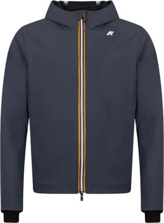 K-Way Navy Blue Zipped Jacket