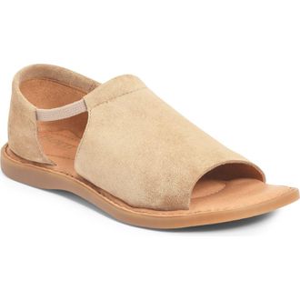 B&oslash;rn Cove Modern Sandal in Taupe Suede at Nordstrom, Size 10