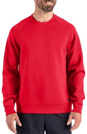 Cutter & Buck Roam Crewneck Pullover in Red at Nordstrom, Size Xxx-Large