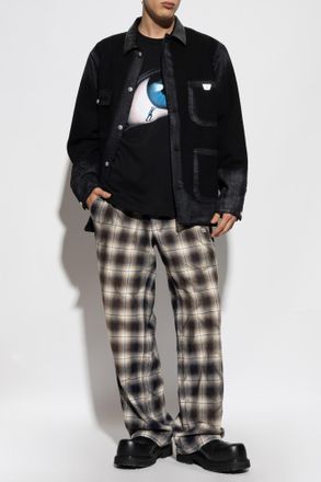 Misbhv T-shirt With Print, Mens, Black