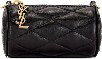 Saint Laurent Micro Sade Lambskin Tube Bag