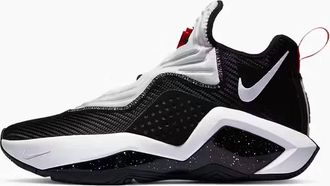 Nike Mens Lebron Soldier 14 Sneakers In Black/white