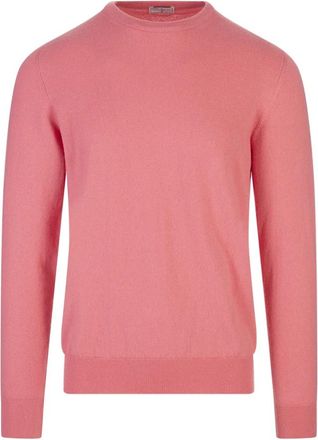 Fedeli Argentina Vintage Pullover - Heren - Cashmere truien - Roze - 2XL - Kasjmier - Truien & Vesten