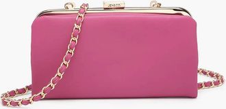 Jen & Co. Womens Sue Snap Clasp Wallet In Bubblegum Pink