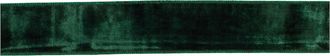 Melrose International Deep Green Viscose Wired Ribbon (Set of 2) - Green