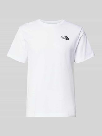 The North Face Regular Fit T-Shirt mit Logo-Print in Weiss, Gr&ouml;&szlig;e XXL