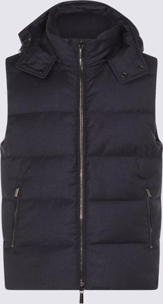 Moorer Coats Blue And Green-Uomo