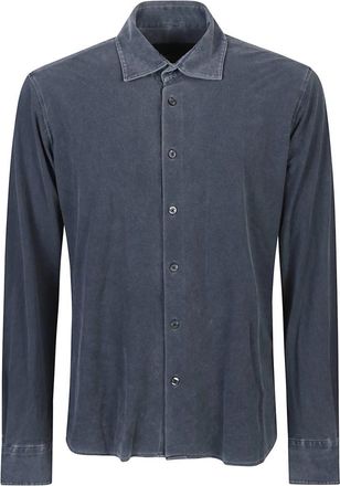 Roberto Ricci Design Casual Overhemd - Heren - Casual Overhemden - Blauw - S - Overhemden