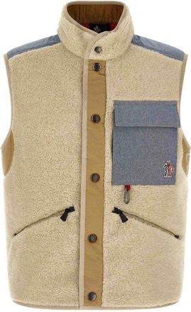 Moncler Teddy & Chambray Vest