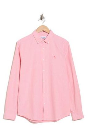 Original Penguin Core Oxford Button-Up Shirt in Lantana at Nordstrom Rack, Size Xx-Large