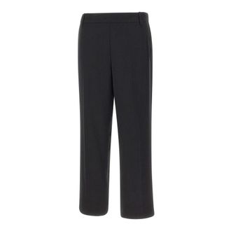 Vince Trousers Black - female - Vince - Straight Trousers - Black - M - Trousers