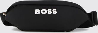 HUGO BOSS Mini borsa a tracolla da bambino in poliestere con logo lettering a contrasto