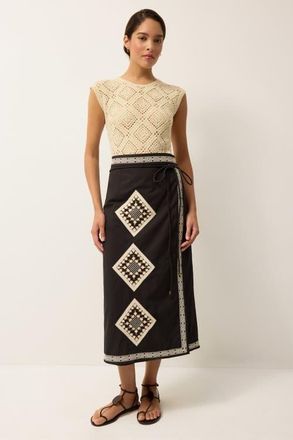 Marie Oliver Luca Skirt in Fossil at Nordstrom, Size Xx-Small