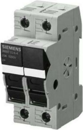 SIEMENS Portafusibles De Base Para Aplicaciones Fotovoltaicas 2 Polos 1000v 3nw70234