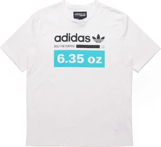 adidas originals kaval grp tee Loose Logo Short Sleeve White DH4973