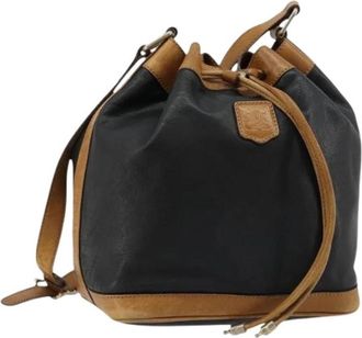 Celine Pre-owned Vintage Bucket Shoulder Bag - Dames - Vintage Tas - Zwart - ONE Size - Leer - Vintage