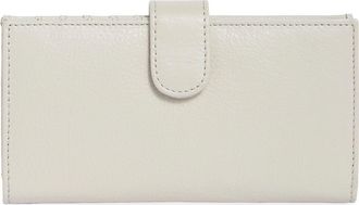 Mundi MUNDI Slim Leather Clutch Continental Wallet in Tibetian Stone at Nordstrom Rack