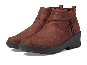 Bzees Blaine Womens Boots Brown Fabric : 7.5 M