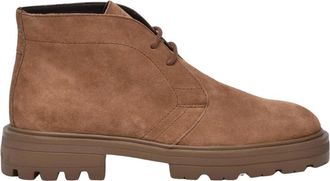 Hogan Schoenen, Heren, Bruin, 42 1/2 EU, Leer, Scarponcino