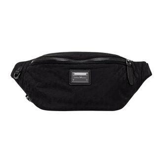 Emporio Armani Heuptas - Heren - Tassen - Zwart - Maat: ONE Size Polyamide