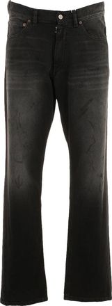 Maison Margiela Straight Jeans - Heren - Regular Fit Jeans - Zwart - W31 - Katoen - Jeans