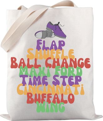 Generic Tap Dance Tote Bag Tap Dancer Merchandise Tap Dance Love Gift Dance Teacher Appreciation Gift (tap dance -tb)