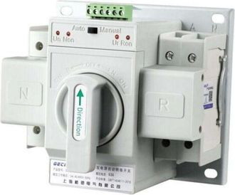 OEM Interruptor Autom&aacute;tico De Transferencia De Doble Alimentaci&oacute;n 2p 63a Clase Cb Ats Para Uso Dom&eacute;stico Monof&aacute;sico 220v