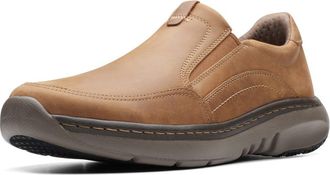 Clarks Pro Step Mens Slip On Shoes 8.5 Beeswax