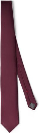 Brunello Cucinelli Silk twill tie in Amaranth at Nordstrom