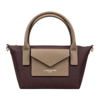 Lancaster Tassen, Dames, Rood, ONE Size, Leer, Mini Handbag Smart KBA